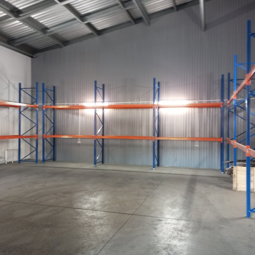 Проект для ООО «Корпоративный стандарт»: склад с паллетными стеллажами